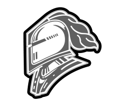 knights logo bw
